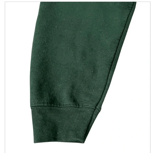 Gildan Men Green Jacket Only God Can Judge Me Size Medium - Picture 10 of 10